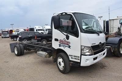 Hino 195 Single Axle Cab & Chassis Truck - 210HP, Automatic