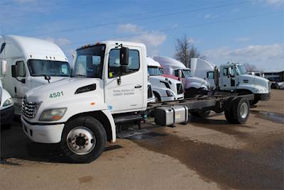 Hino 268 Single Axle Cab & Chassis Truck - 6 Speed Manual