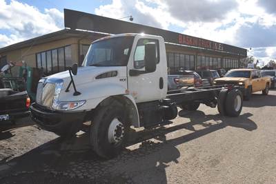 International MV Single Axle Cab & Chassis Truck - Cummins, 260HP, Automatic