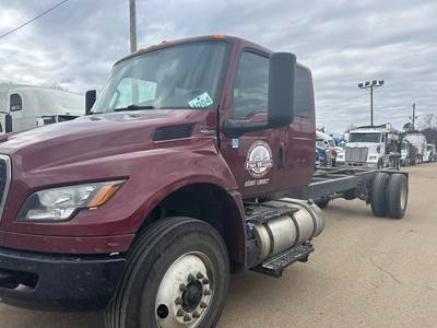 International MV Single Axle Cab & Chassis Truck - Cummins, 260HP, Automatic