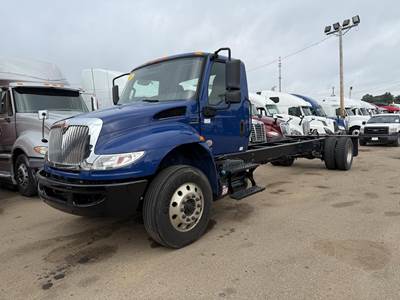 International MV Single Axle Cab & Chassis Truck - Cummins, 260HP, Automatic