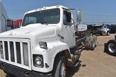 International S2375 Tandem Axle Cab & Chassis Truck - Cummins, 300HP, 9 Speed Manual
