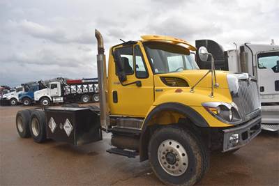 International WorkStar 7400 Tandem Axle Cab & Chassis Truck - MAXXFORCE DT, 330HP, 10 Speed Manual