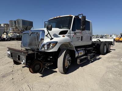 International WorkStar 7400 Tandem Axle Cab & Chassis Truck - MAXXFORCE DT, 300HP, Automatic