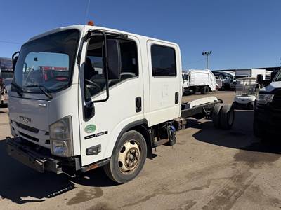 Isuzu NQR Single Axle Cab & Chassis Truck - 175HP, Automatic