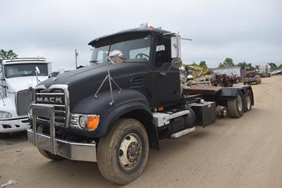 Mack Granite CV713 Tri Axle Cab & Chassis Truck - 370HP, 10 Speed Manual