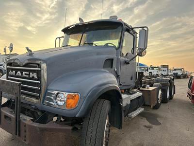 Mack Granite CV713 Tri Axle Cab & Chassis Truck - 410HP, 10 Speed Manual
