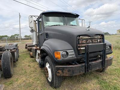 Mack Granite CV713 Tri Axle Cab & Chassis Truck - 370HP, 9 Speed Manual