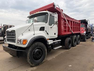 Mack Granite CV713 Tri Axle Cab & Chassis Truck - 370HP, 8Ll Manual