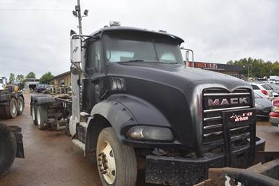 Mack Granite GU813 Tri Axle Cab & Chassis Truck - MP7, 395HP, Automatic