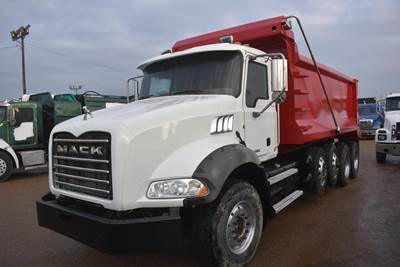 Mack Granite GU813 Tri Axle Cab & Chassis Truck - MP8, 425HP, Automatic