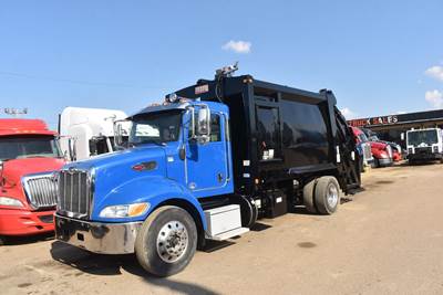 Peterbilt 337 Single Axle Cab & Chassis Truck - Paccar, 260HP, Automatic