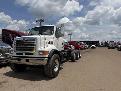 Sterling L7500 Tri Axle Cab & Chassis Truck - Cummins, 330HP, 8Ll Manual