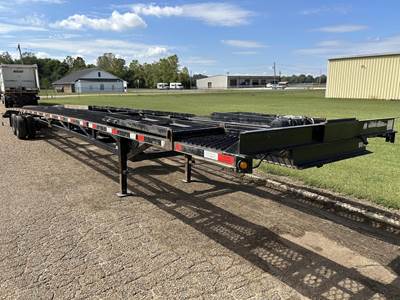 Kaufman 50 FT CAR HAULER Tandem Axle Steel Car Hauler Trailer - Spring, Fixed Axle