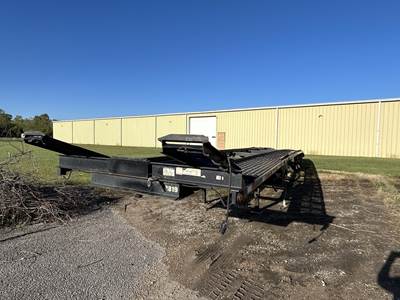 Kaufman 50 FT CAR HAULER Tandem Axle Steel Car Hauler Trailer - Spring, Fixed Axle