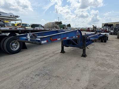 Chassis King 44 FT CONTAINER CHASSIS Tandem Axle Steel Container Chassis - Center Point, Fixed Axle