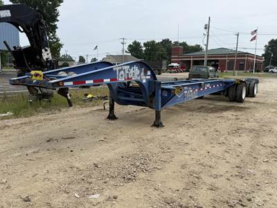 Chassis King 44 FT CONTAINER CHASSIS Tandem Axle Steel Container Chassis - Center Point, Fixed Axle