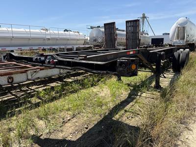 Trailmobile 40 FT CHASSIS Tri Axle Steel Container Chassis - Spring, Fixed Axle