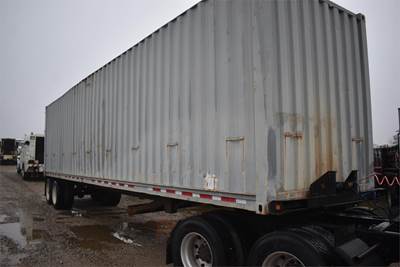 Allied 40x96 Tandem Axle Steel Chip Trailer - Spring, Fixed Axle