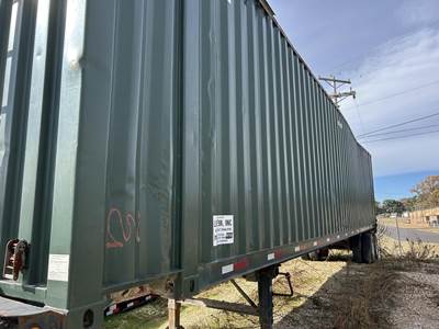 JD Bertolini 43ft Tandem Axle Steel Chip Trailer - Spring, Fixed Axle