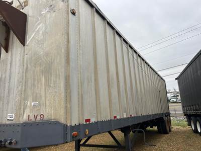Nabors 40x96 Tandem Axle Aluminum Chip Trailer - Spring, Fixed Axle