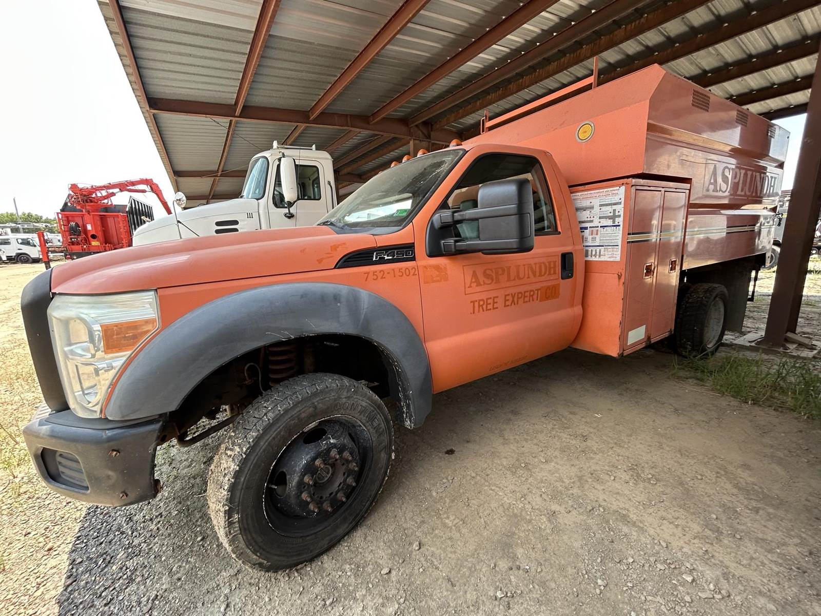 Ford Chipper 2011 Ford F-450 Chipper Truck - Automatic For Sale, 130,634 Miles ...