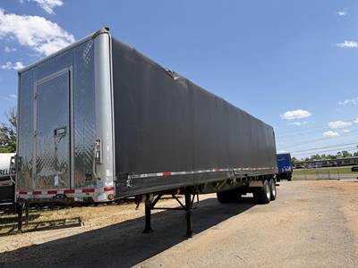 Great Dane 42x102 Tandem Axle Combination Curtain Side Trailer - Air Ride, Fixed Axle