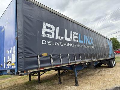 UTILITY 48x102 Tandem Axle Combination Curtain Side Trailer - Spring, Sliding Axle
