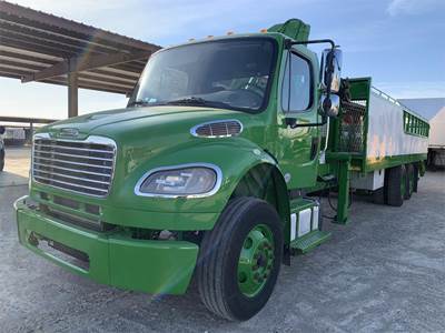 Freightliner M2 106 Crane Truck - 2013 National N65A Knuckle Boom Crane, 32ft Reach, 10 Spd