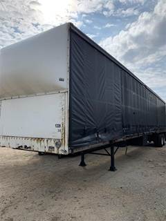 Nu Van 53x102 Tandem Axle Steel Curtain Side Trailer - Spring, Sliding Axle