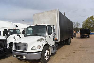 Freightliner M2 106 Single Axle Curtain Side Truck - Cummins, 280HP, Automatic