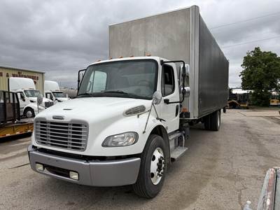 Freightliner M2 106 Single Axle Curtain Side Truck - Cummins, 280HP, Automatic