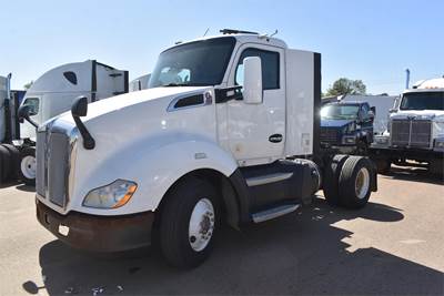 Kenworth T680 Single Axle Day Cab Truck - Cummins 400HP, 10 Speed Ultrashift Amt