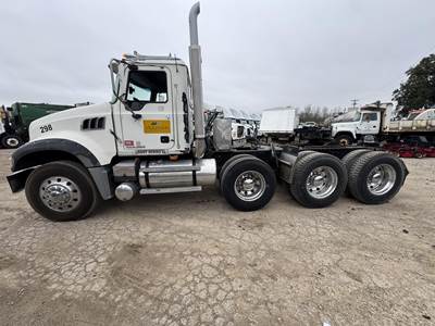 Mack Granite GU713 Tri Axle Day Cab Truck - MP8 485HP, 10 Speed Manual