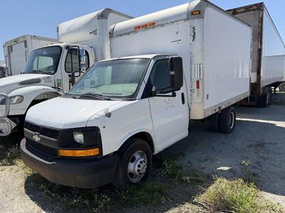 Chevrolet Express 3500 12 ft Box Truck - Automatic, Roll up Door, Liftgate