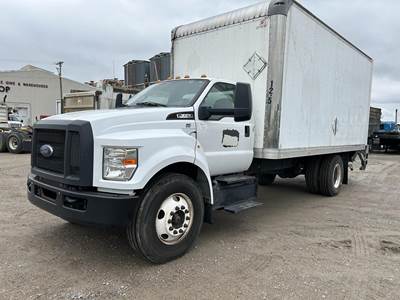 Ford F-650 18 ft Box Truck - Automatic, Roll up Door, Liftgate