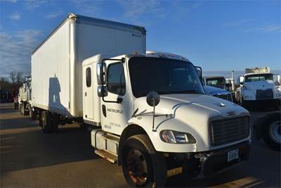 Freightliner M2 106 24 ft Box Truck - 260HP, Automatic, Swing Door