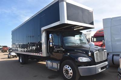 Freightliner M2 106 28 ft Box Truck - 260HP, Automatic, Swing Door