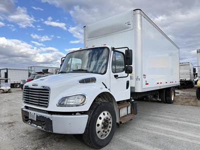Freightliner M2 106 24 ft Box Truck - 250HP, Automatic, Swing Door