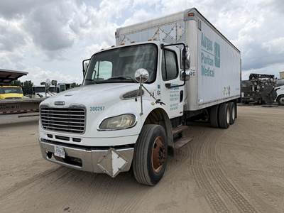 Freightliner M2 106 24 ft Box Truck - 330HP, Automatic, Roll up Door, Liftgate