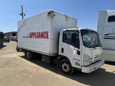 Isuzu NPR HD 16 ft Box Truck - 210HP, Automatic, Roll up Door