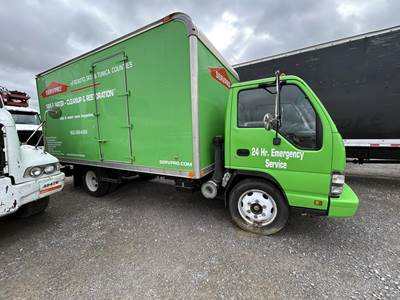 Isuzu NPR 16 ft Box Truck - 175HP, Automatic, Roll up Door