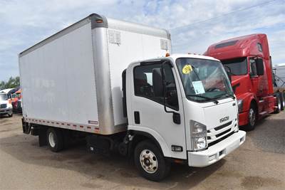 Isuzu NPR HD 16 ft Box Truck - 190HP, Automatic, Roll up Door