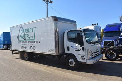 Isuzu NPR HD 20 ft Box Truck - Automatic, Roll up Door