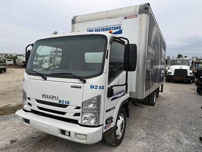 Isuzu NQR 20 ft Box Truck - Automatic, Roll up Door