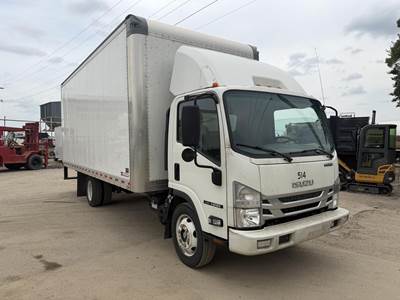 Isuzu NRR 20 ft Box Truck - 190HP, Automatic, Roll up Door