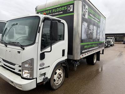Isuzu NRR 16 ft Box Truck - 190HP, Automatic, Roll up Door