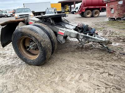 Hyundai Single Axle Aluminum Dolly Trailer - Center Point, Fixed Axle