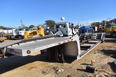 Manac 40x102 Tandem Axle Aluminum Double Drop Trailer - Air Ride, Fixed Axle