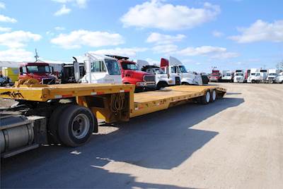 Ledwell 48 x 102 HYDRAULIC TAIL Drop Deck Trailer